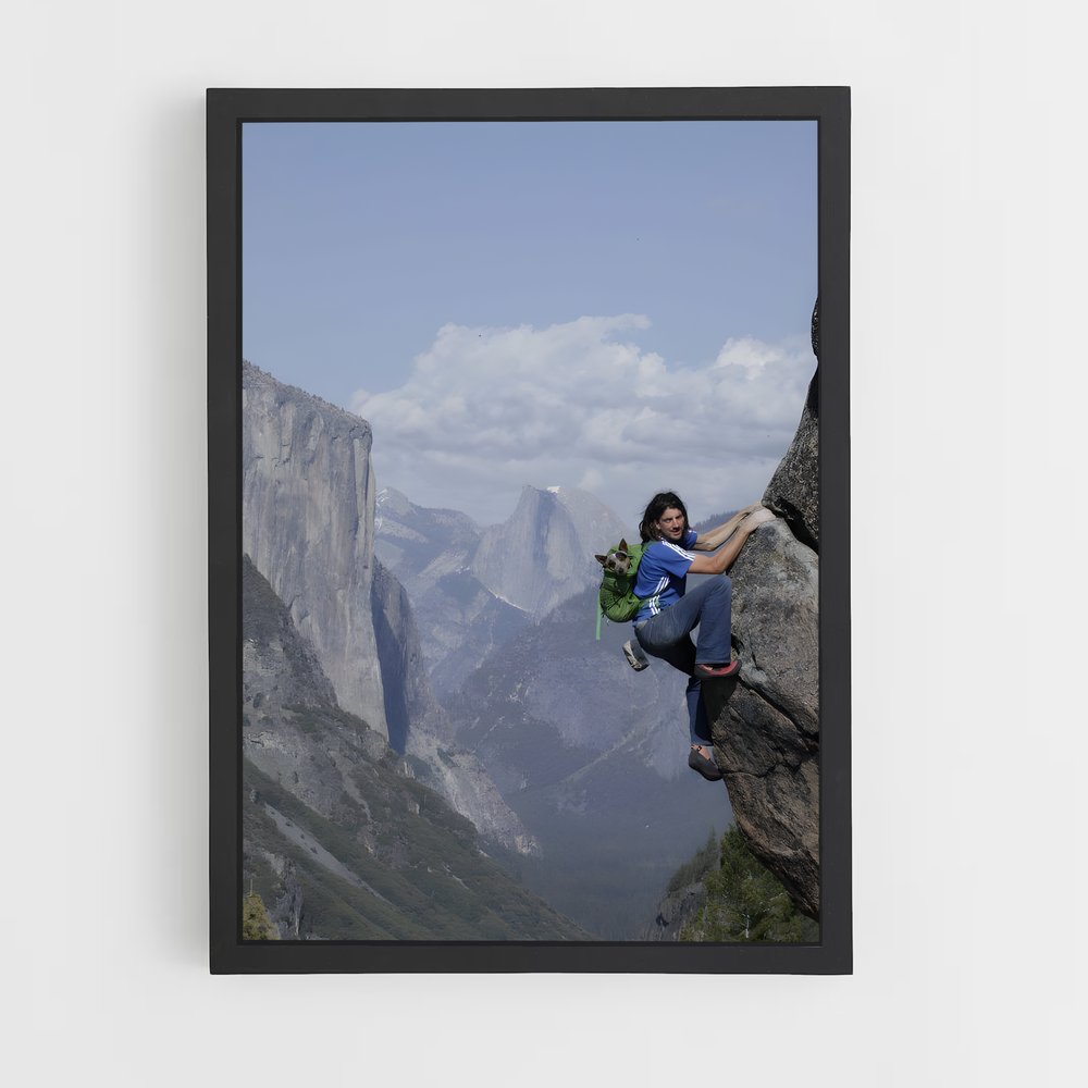 Poster Élévation Sérénité – affiche Vol en wingsuit (vue 2)